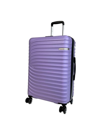 LYS Paris Hawana Średnia twarda fioletowa walizka na kółkach 66 cm Inna marka