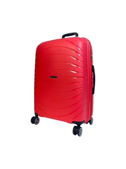 LYS Paris Salvador Średnia twarda różowa walizka na kółkach 66 cm Inna marka