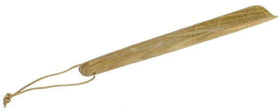 Łyżka do butów drewniana DĄB 28,5cm z rzemykiem PEEWIT