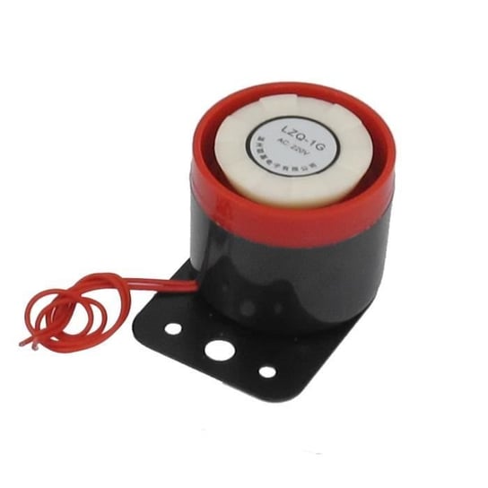 LZQ- 2g-1 Czerwony kabel Ciągły dźwięk Elektroniczny alarm dźwiękowy 100dB AC 220V Inna marka