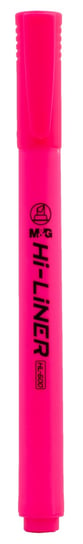 M&g, Hi-liner Soft Touch, Zakreślacz, Różowy 12 Szt. MG