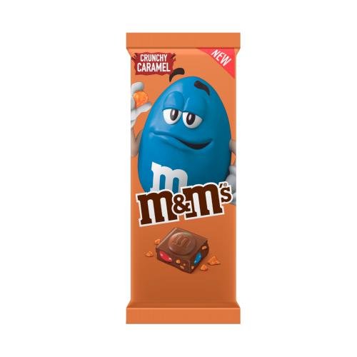 M&M's Crunchy Caramel czekolada z cukierkami i karmelem 165g Mars