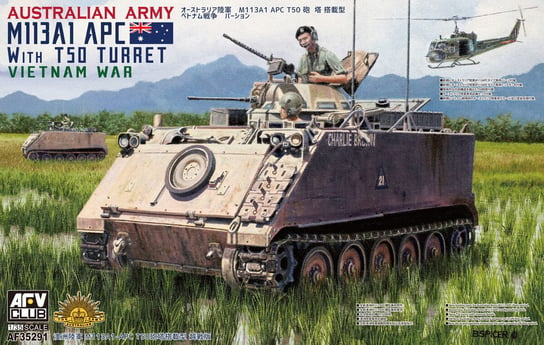 M113A1 APC with T50 Turret Vietnam War 1:35 AFV Club 35291 Inna marka