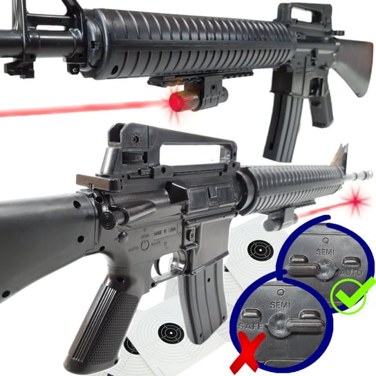 M16 Amerykański Karabin Na Kulki Snajperka ASG Replika Inna marka