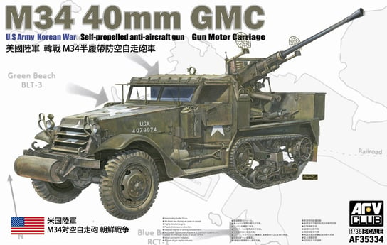 M34 40Mm Gmc (Us Army Korean War) 1:35 Afv Club 35334 Inna marka