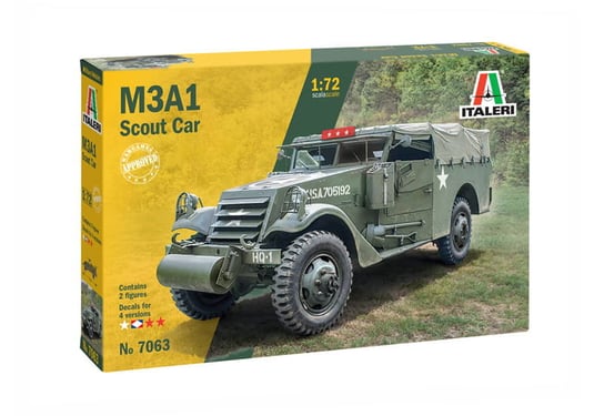 M3A1 Scout Car 1:72 Italeri 7063 Italeri