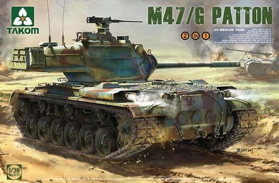 M47/G Patton Us Medium Tank 1:35 Takom 2070 Takom