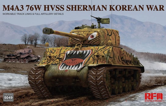 M4A3 76W Hvss Sherman Korean War 1:35 Rye Field Model 5049 Rye Field Model