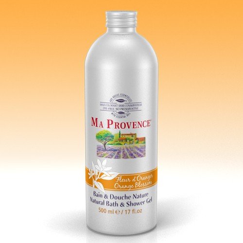 Ma Provence, naturalny żel do kąpieli i pod prysznic, pomarańcza, 500ml Ma Provence