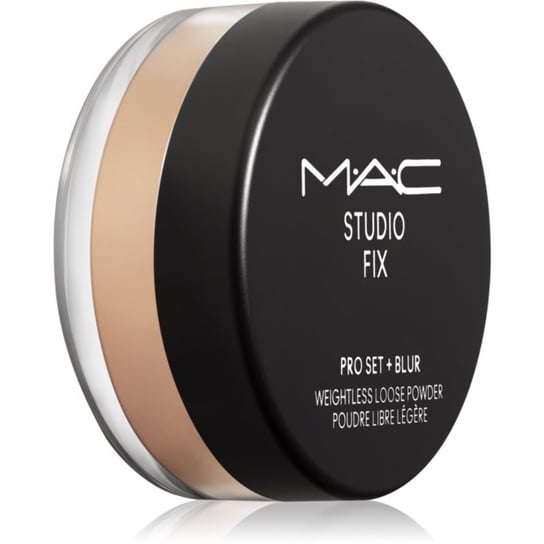 MAC Cosmetics Studio Fix Pro Set + Blur Weightless Loose Powder puder utrwalająco-matujący odcień Medium Deep 6,5 g MAC Cosmetics