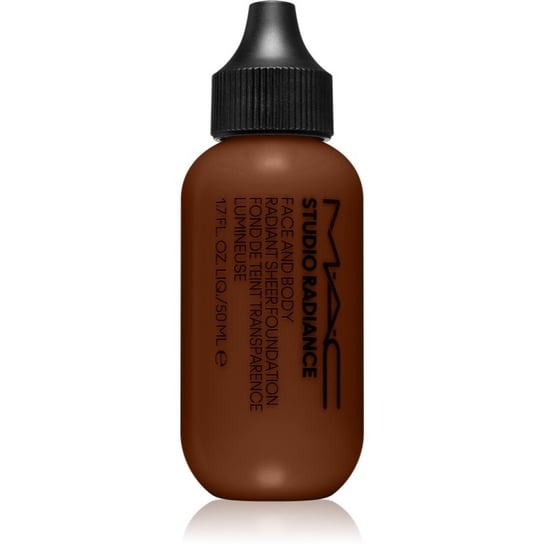 MAC Cosmetics Studio Radiance Face and Body Radiant Sheer Foundation lekki podkład do twarzy i ciała odcień N8 50 ml Inna marka