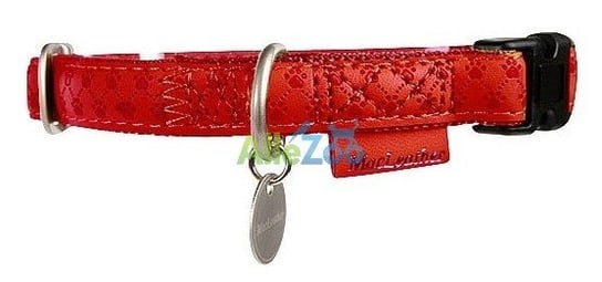 Mac Leather obroża regulowana 25mm Czerwona Zolux