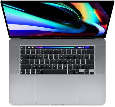 MacBook APPLE Pro 16 Touch Bar, 2.6GHz, Space Grey, MVVJ2ZE/A/R1 Apple