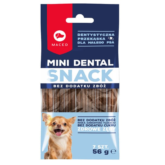 Maced Dental Snack Mini 56G Dentystyczny Przysmak Dla Psa Maced