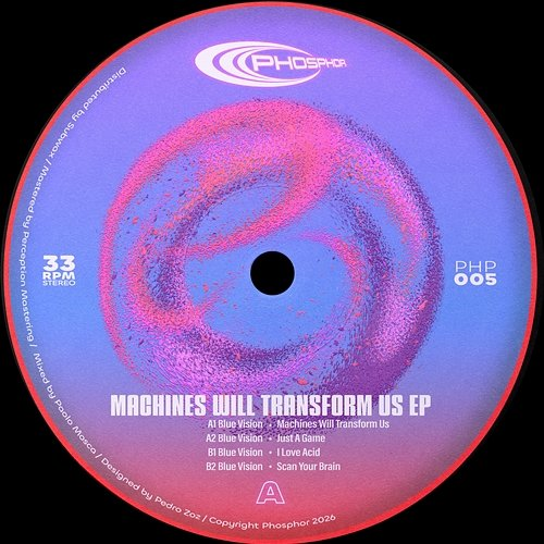 Machines Will Transform Us EP Blue Vision