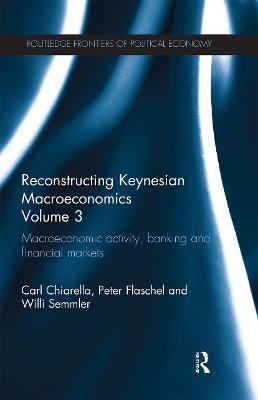 Macroeconomic activity, banking and financial markets. Reconstructing Keynesian Macroeconomics. Volume 3 Opracowanie zbiorowe