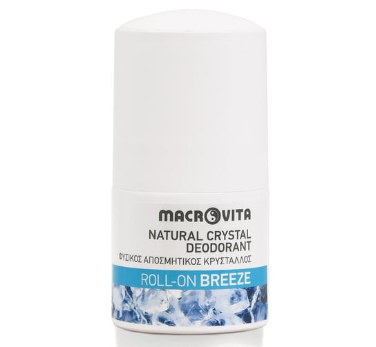MACROVITA dezodorant roll-on z naturalnym kryształem BREEZE Macrovita