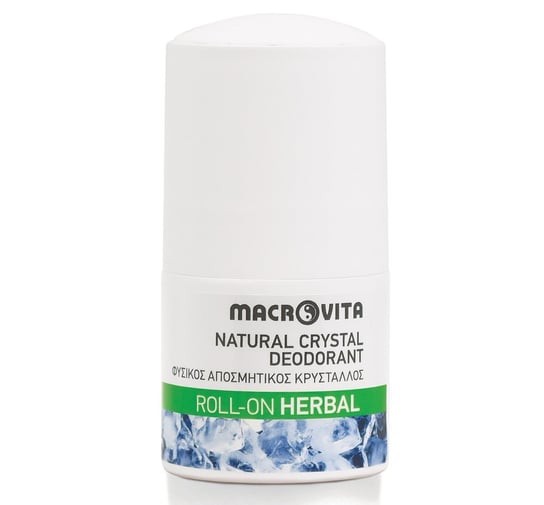 MACROVITA dezodorant roll-on z naturalnym kryształem HERBAL Macrovita