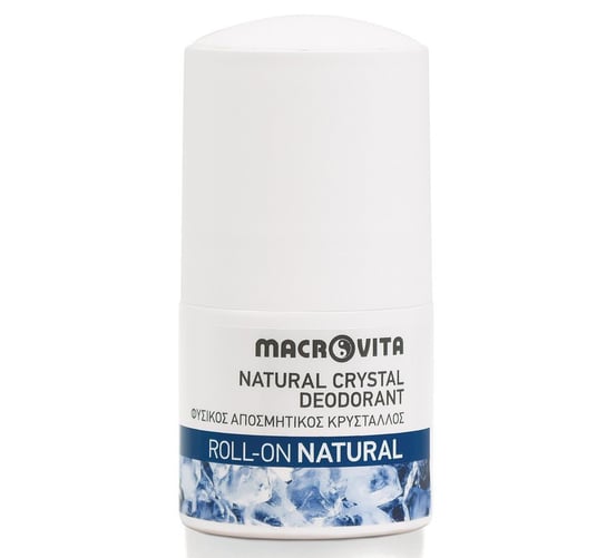 MACROVITA dezodorant roll-on z naturalnym kryształem NATURAL Macrovita
