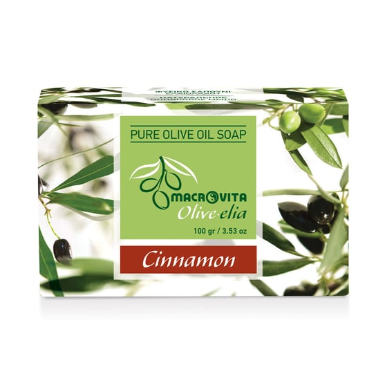MACROVITA OLIVE-ELIA mydło z czystej oliwy z oliwek CYNAMON 100g Macrovita