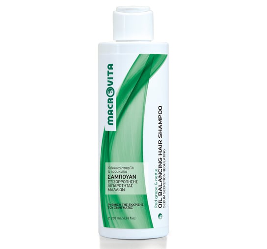 MACROVITA szampon do włosów przetłuszczających się 200ml Macrovita