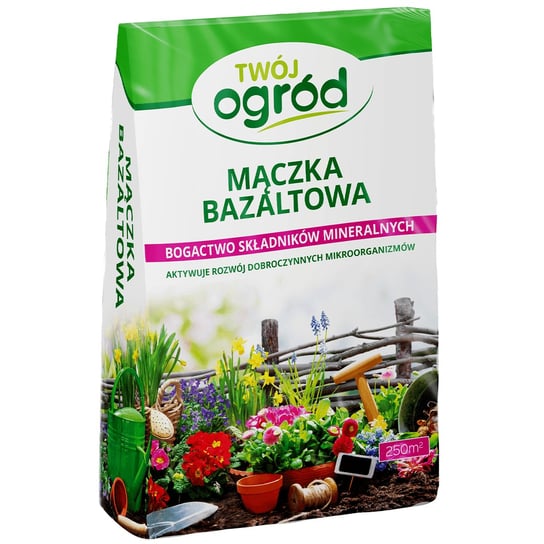 Mączka Bazaltowa Pylista Agrosimex Polepszacz Gleby Proszek 10Kg Twój ogród