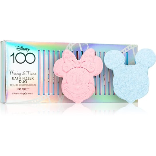 Mad Beauty Disney 100 Mickey & Minnie kule do kąpieli do wanny 2x100 g Mad Beauty