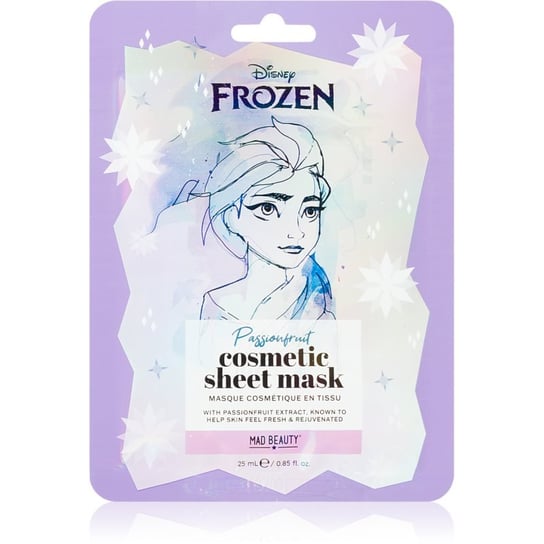 Mad Beauty Frozen Elsa maseczka w płachcie o działaniu rozjaśniającym i nawilżającym 25 ml Inna marka