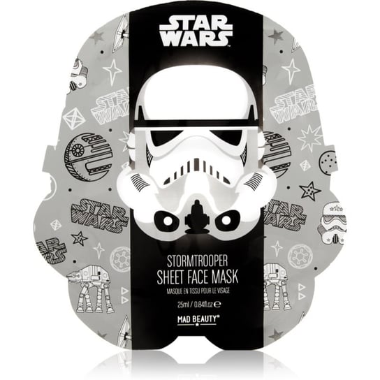 Mad Beauty Star Wars Storm Trooper maska nawilżająca w płacie z ekstraktem z zielonej herbaty 25 ml Mad Beauty