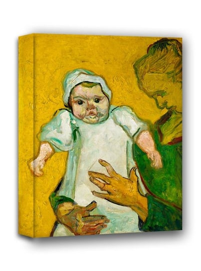 Madame Roulin and Her Baby, Vincent van Gogh - obraz na płótnie 60x90 cm Galeria Plakatu