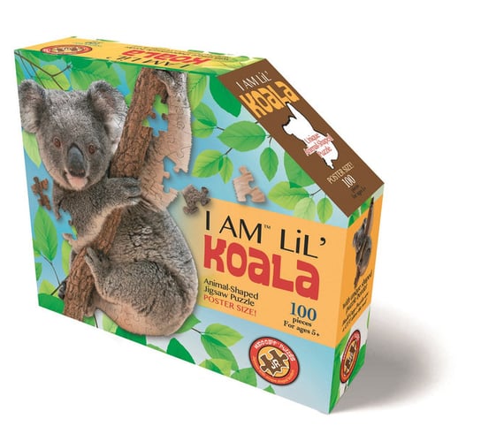 Madd Capp, puzzle, konturowe I AM LIL' - Koala, 100 el. Madd Capp