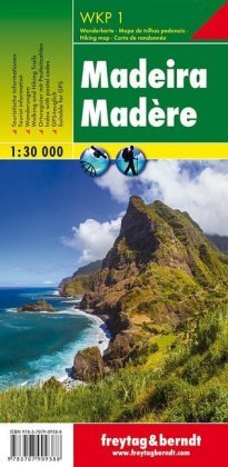 Madeira. Wanderkarte 1:30 000 Opracowanie zbiorowe