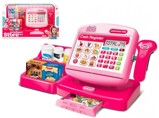Madej, Kasa z kalkulatorem, różowa Madej