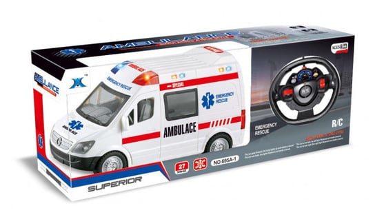 Madej, pojazd ratunkowy sterowany na pilot Ambulans R/C Madej