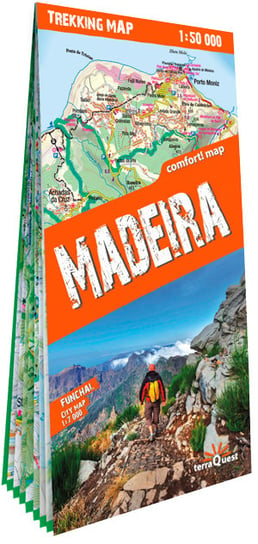 Madera (Madeira). Mapa trekingowa 1:50 000 Opracowanie zbiorowe