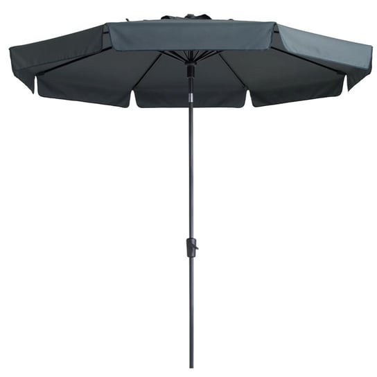 Madison Parasol ogrodowy, Flores Luxe, 300 cm, okrągły, szary Madison