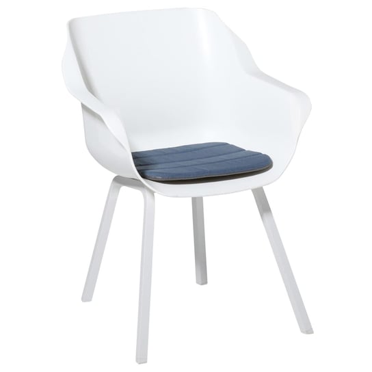 Madison Poduszka na krzesło Panama, 40x40 cm, szafirowa Madison