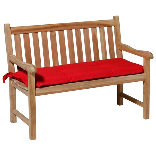 Madison Poduszka na ławkę Panama, 120x48 cm, czerwona Madison