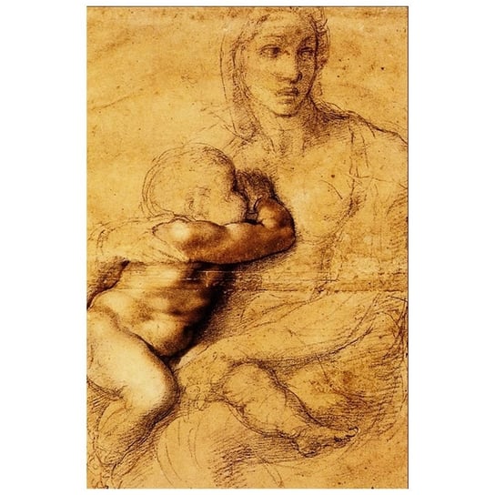 Madonna And Child - Michelangelo 60x90 Legendarte