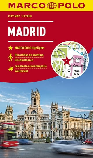 Madrid. Mapa miasta 1:12 000 Opracowanie zbiorowe