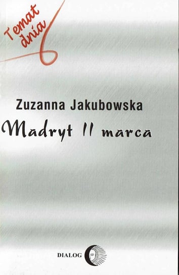 Madryt, 11 marca Jakubowska Zuzanna