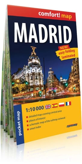 Madryt. Plan miasta 1:10 000 Opracowanie zbiorowe