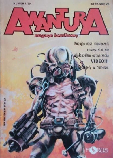 Magazyn komiksowy Awantura Nr 1 / 90 - W opisie | Książka w Empik