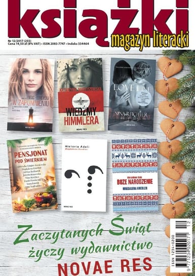 Magazyn Literacki Książki 12/2017 Opracowanie zbiorowe