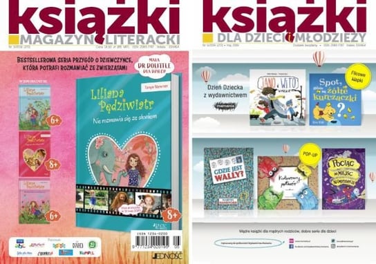 Magazyn Literacki Książki 5/2019 z dodatkiem "Książki dla dzieci i młodzieży" Opracowanie zbiorowe