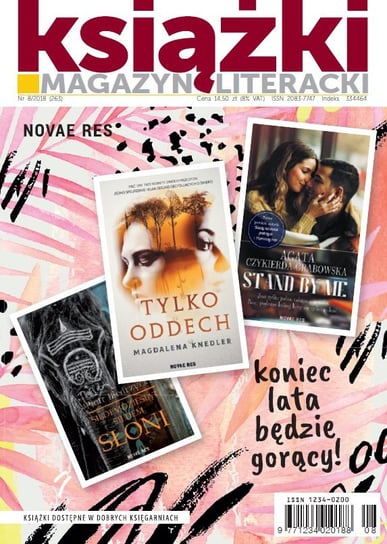 Magazyn Literacki Książki 8/2018 - ebook PDF Opracowanie zbiorowe