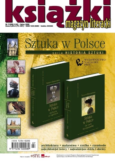 Magazyn Literacki KSIĄŻKI - Nr 7/2008 (142) - ebook PDF Opracowanie zbiorowe