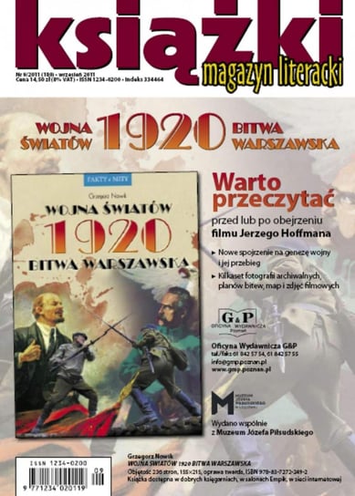 Magazyn Literacki KSIĄŻKI - nr 9/2011 (180) Opracowanie zbiorowe