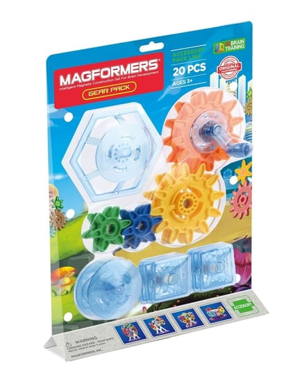Magformers, akcesoria do klocków Zębatki Magformers