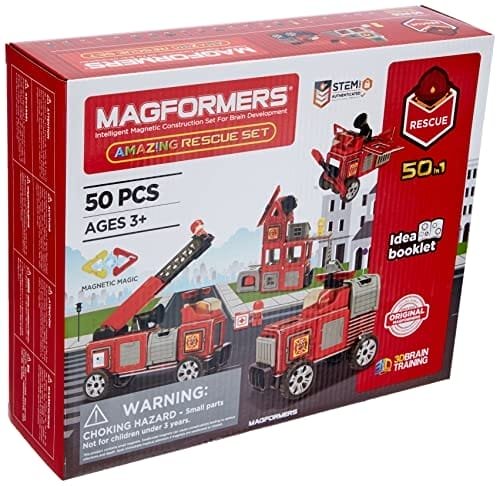 Magformers Gmbh 278-56 Magformers Amazing Rescue Set 50T Magformers